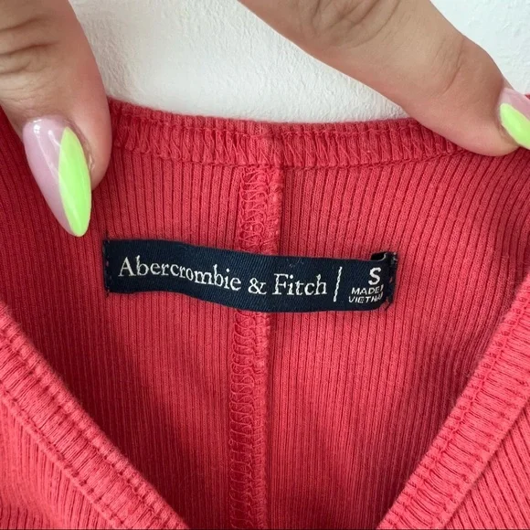 Abercrombie and fitch coral top - Picture 3 of 3